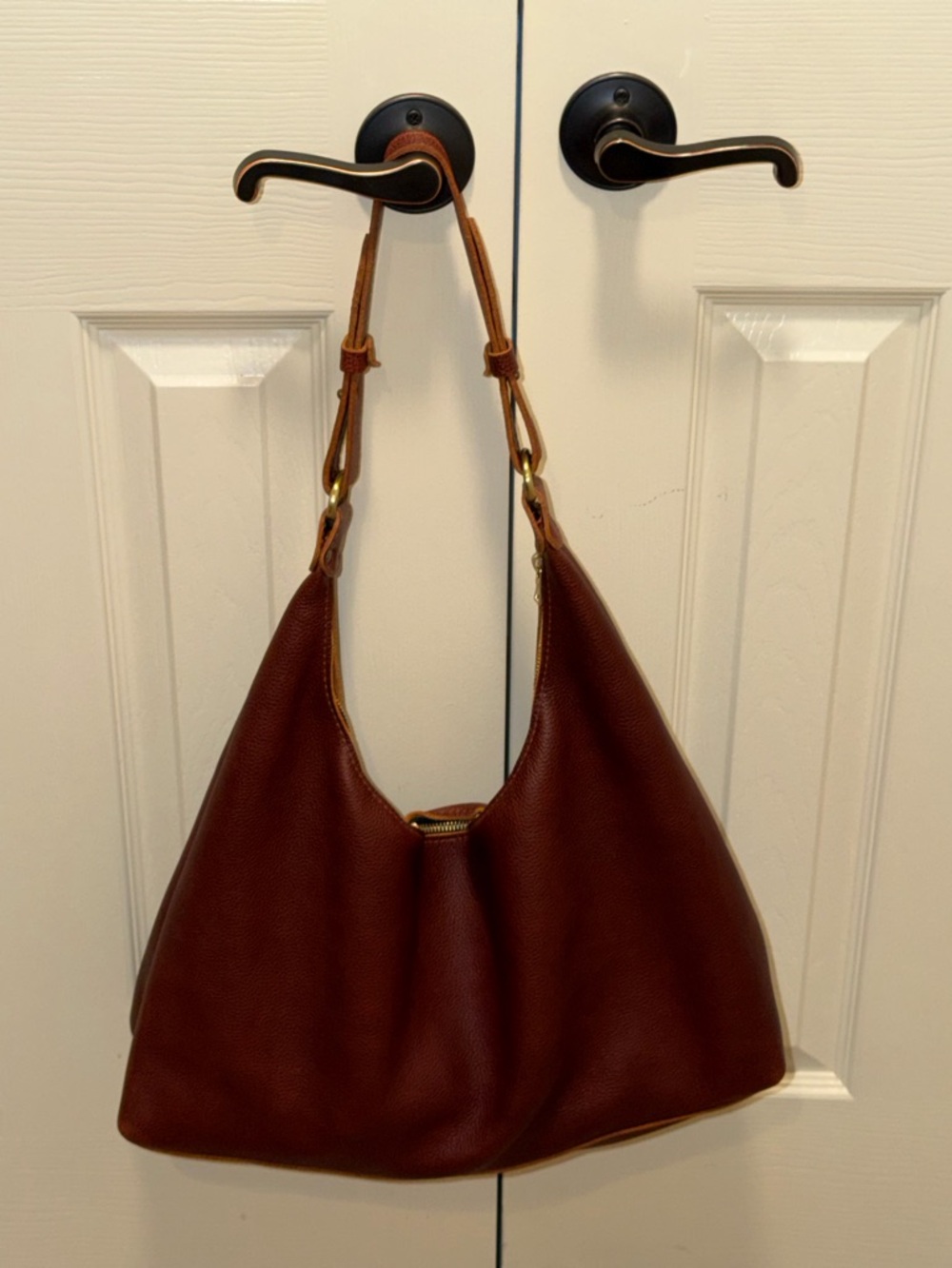 NEW Portland Leather Willow bag in Nutmeg - Picture 7 of 8
